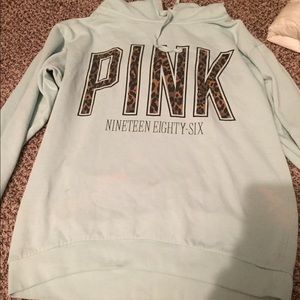 Pink over sized hoodie